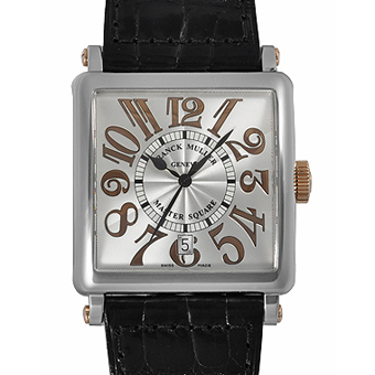 FRANCK MULLER フランクミュラー コピー マスタースクエアー 6000HSCDT V ST G RELIEF シルバー